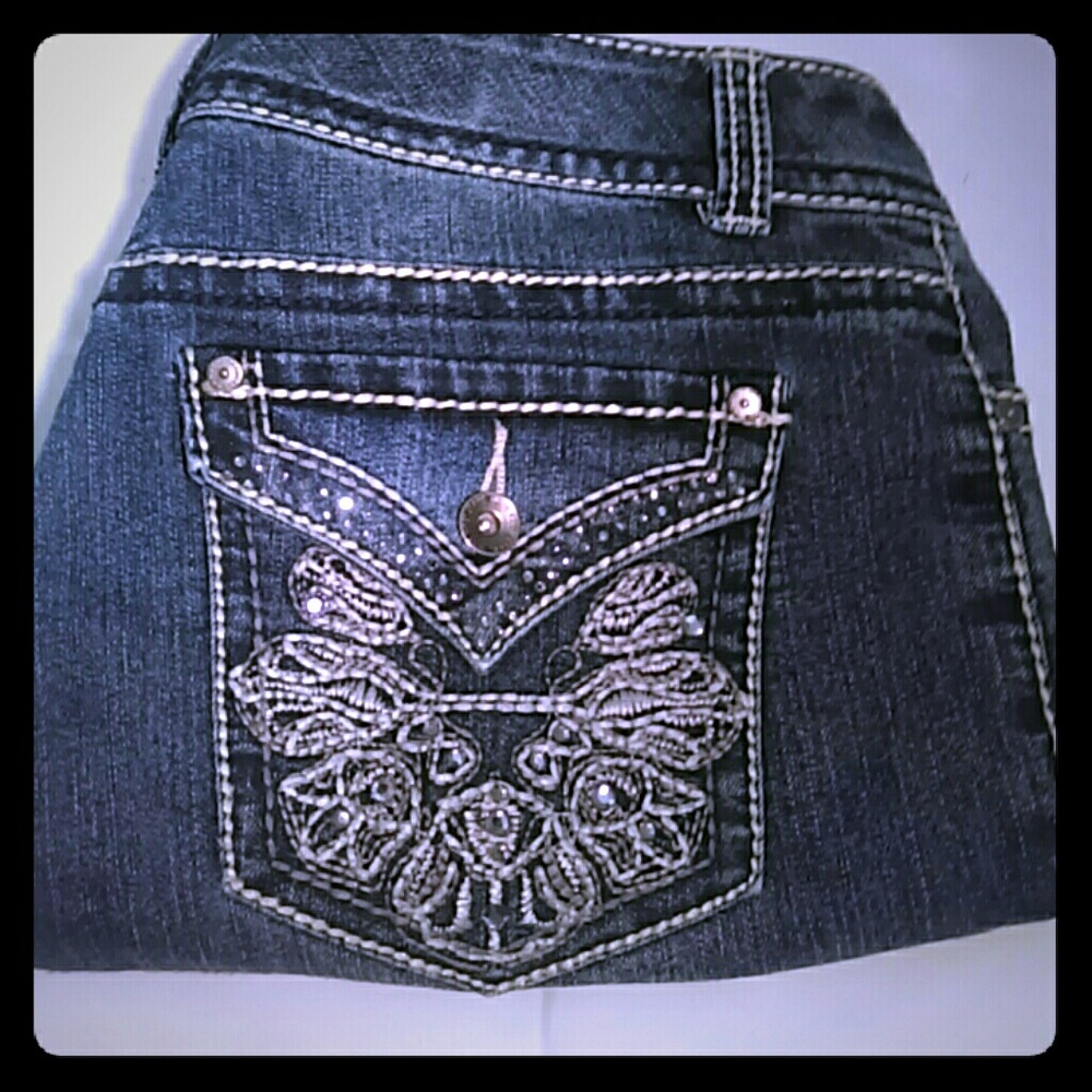 2012 Nine West SZ 8 Date Night Capri Jeans